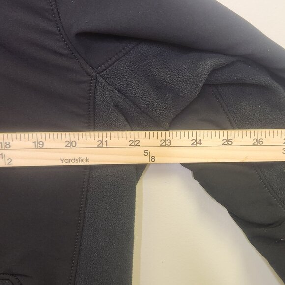 Columbia Black Full-Zip Fleece Jacket With Pockets Medium Size - Picture 5 of 7